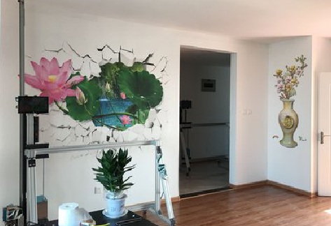 太白墙体彩绘相比墙纸的优势。