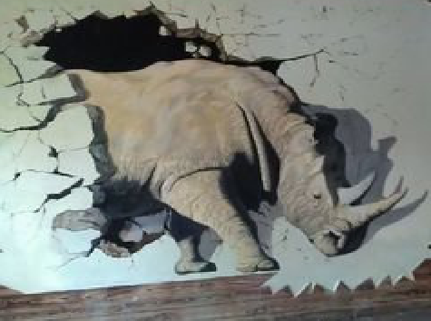 太白在墙绘中，如何绘制3D效果？