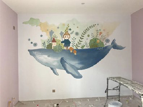 太白手绘墙的特点及优势。